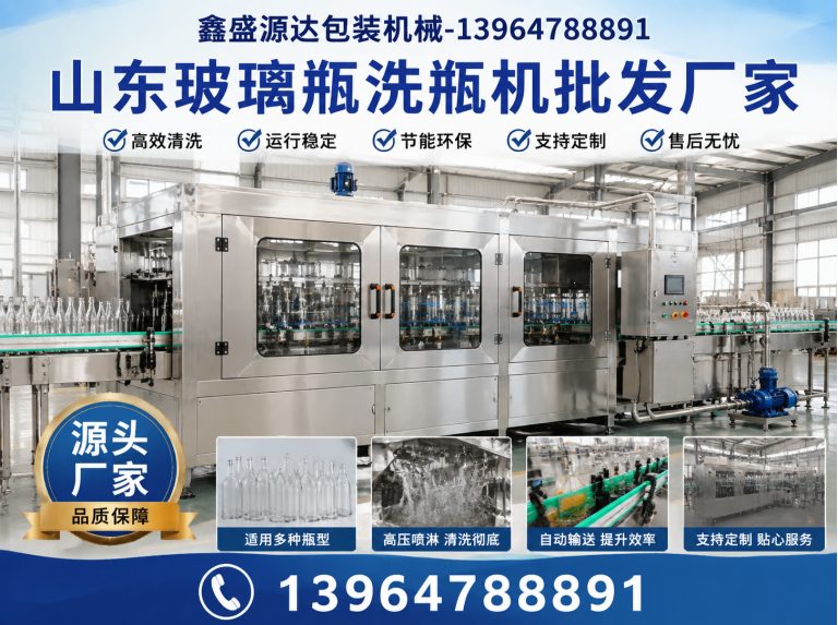临朐县山东玻璃瓶洗瓶机批发厂家展示图